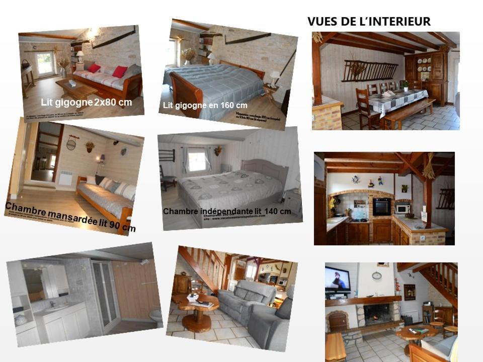 Marais Poitevin Bord Riviere Peche ,Barque, Velos, Wifi, Linge, Cheminee, Cuisine, Terrain De Boules La Taillee Buitenkant foto